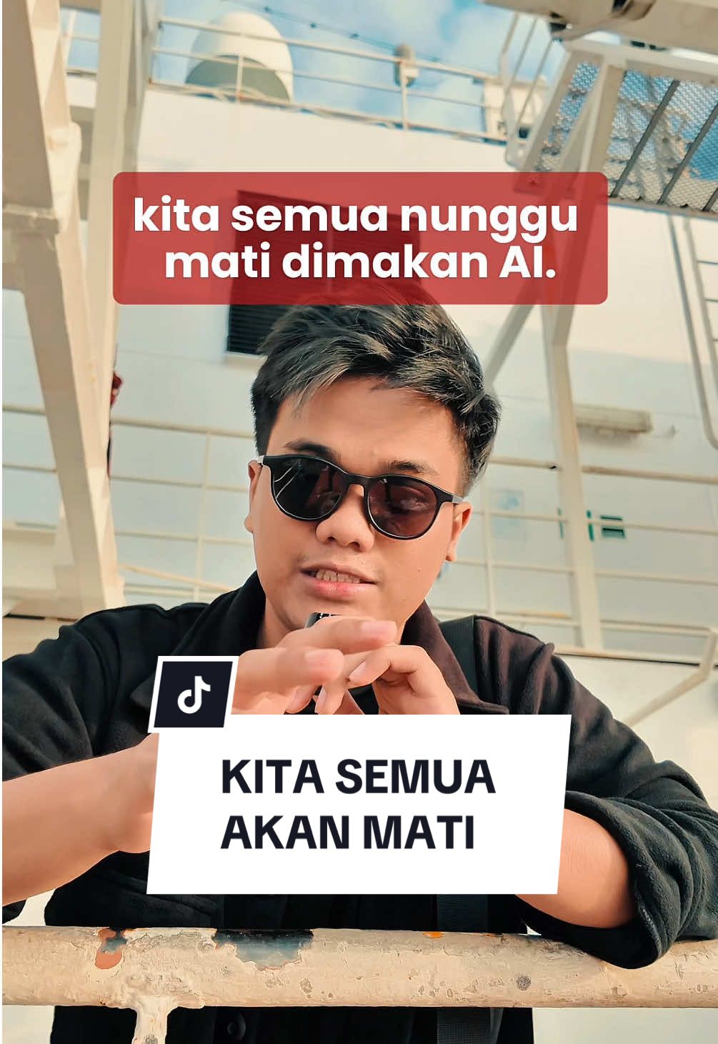 kita semua akan mati dimakan AI. #artificialintelligence 