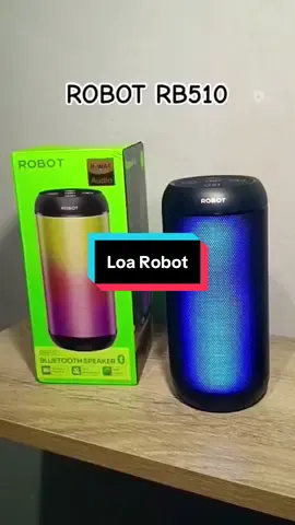 Loa Bluetooth Mini ROBOT RB510 Bass Mạnh Công Suất 10W [KOC/ KOL] Led RGB Kháng Nước IPX4 - Hỗ Trợ Kết Nối Thẻ Nhớ/ USB/ AUX | Củ Loa Nghe Nhạc #loa #loabluetooth #loanghenhac #loadenled #xuhuong #thinhhanh #hot #docongnghe 