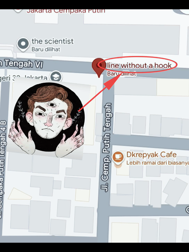 #linewitoutahook #rickymontgomery #song #lyrics #googlemaps #fyp 