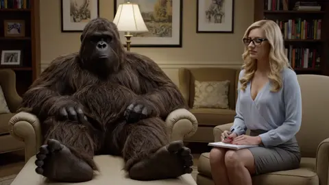 Bigfoot goes to anger management. #entertainment #comedy #funny #humor #laugh #jokes #yeti 