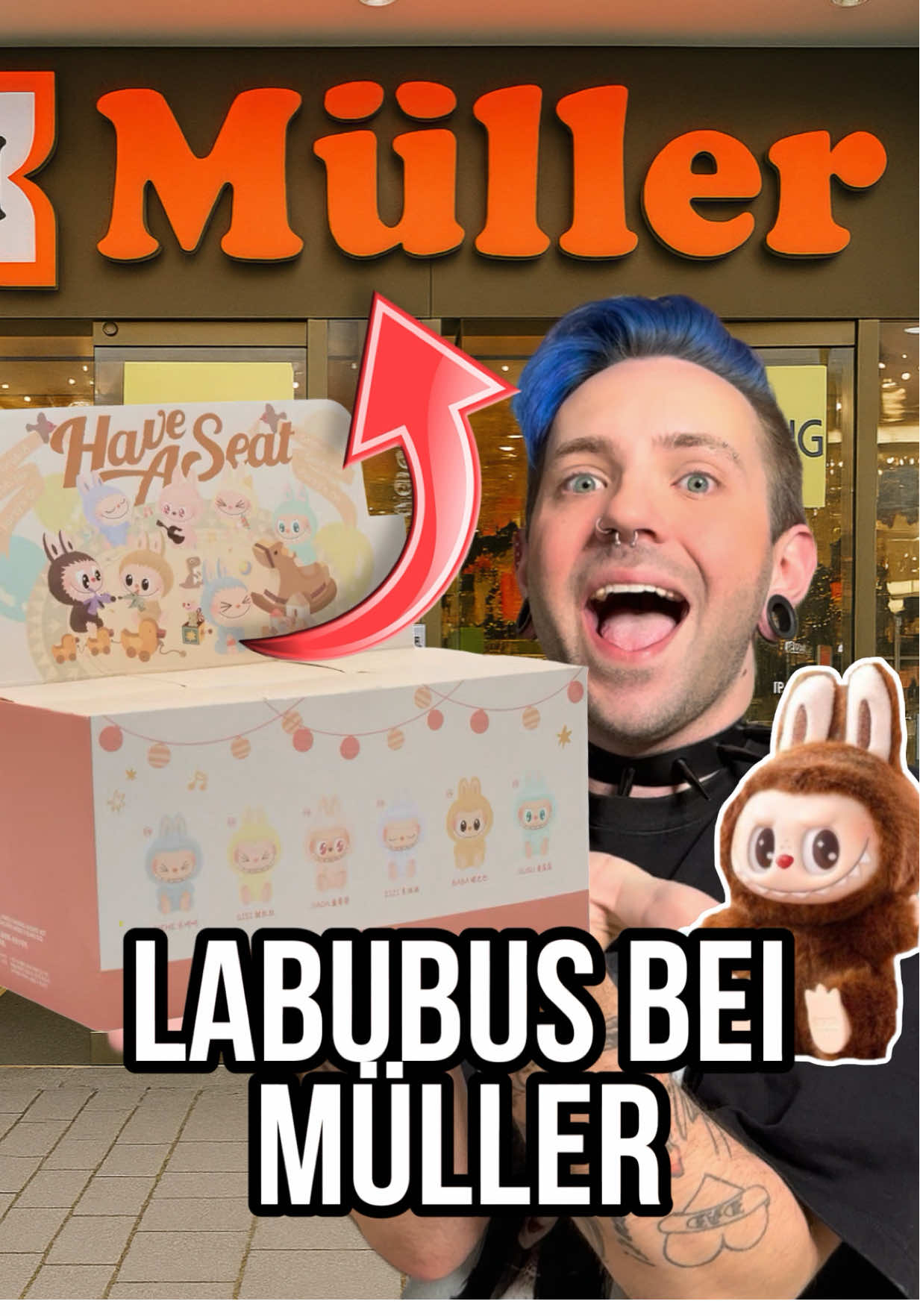 Es soll Labubus zum Normalpreis bei Müller geben 😳 erstmal musste ich aber schauen, welcher Labubu mich mit nach Passau begleitet 🌚 Habt ihr schon bei Müller einen originalen Popmart Labubu bekommen? 🙈 in Passau hab ich leider nur einen Lafufu bekommen 🥲🥰 #labubu #unboxing #funkopop #mysterybox  ANZElGE - Markennennung - selbst gekauuft 