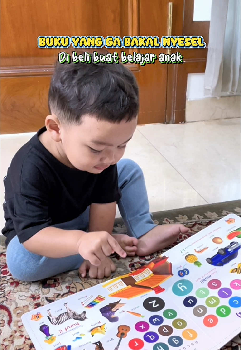 Buku aktivitas anak usia dari 1 tahun #bermain #bermainsambilbelajar #buku100katapertamaku #fypシ 