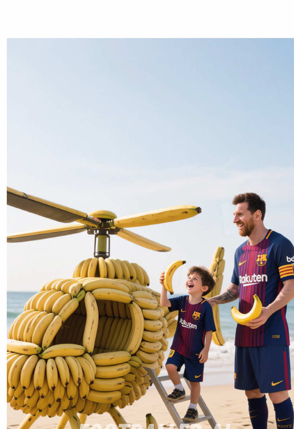 Destroy the banana helicopter made by Messi and make fun of him. 😢#capcutforuk #capcut #capcutpioneer #ronaldo #messi
