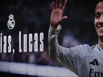 Gracias, Lucas🤍 #halamadrid #madridista #madrid #realmadrid #fyp 