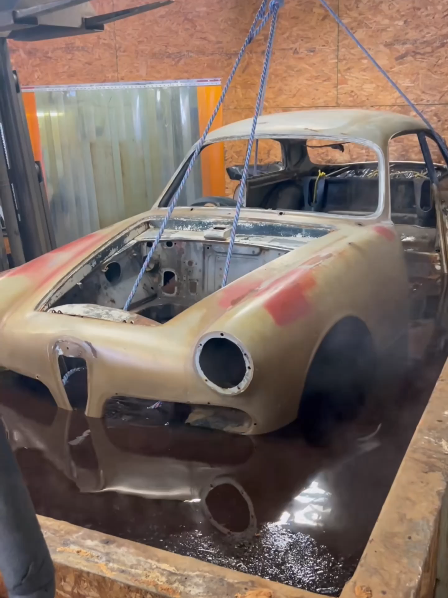 Así comienza la restauración de un auto clásico. #restauración #autoclásico#construcción #conocimiento
