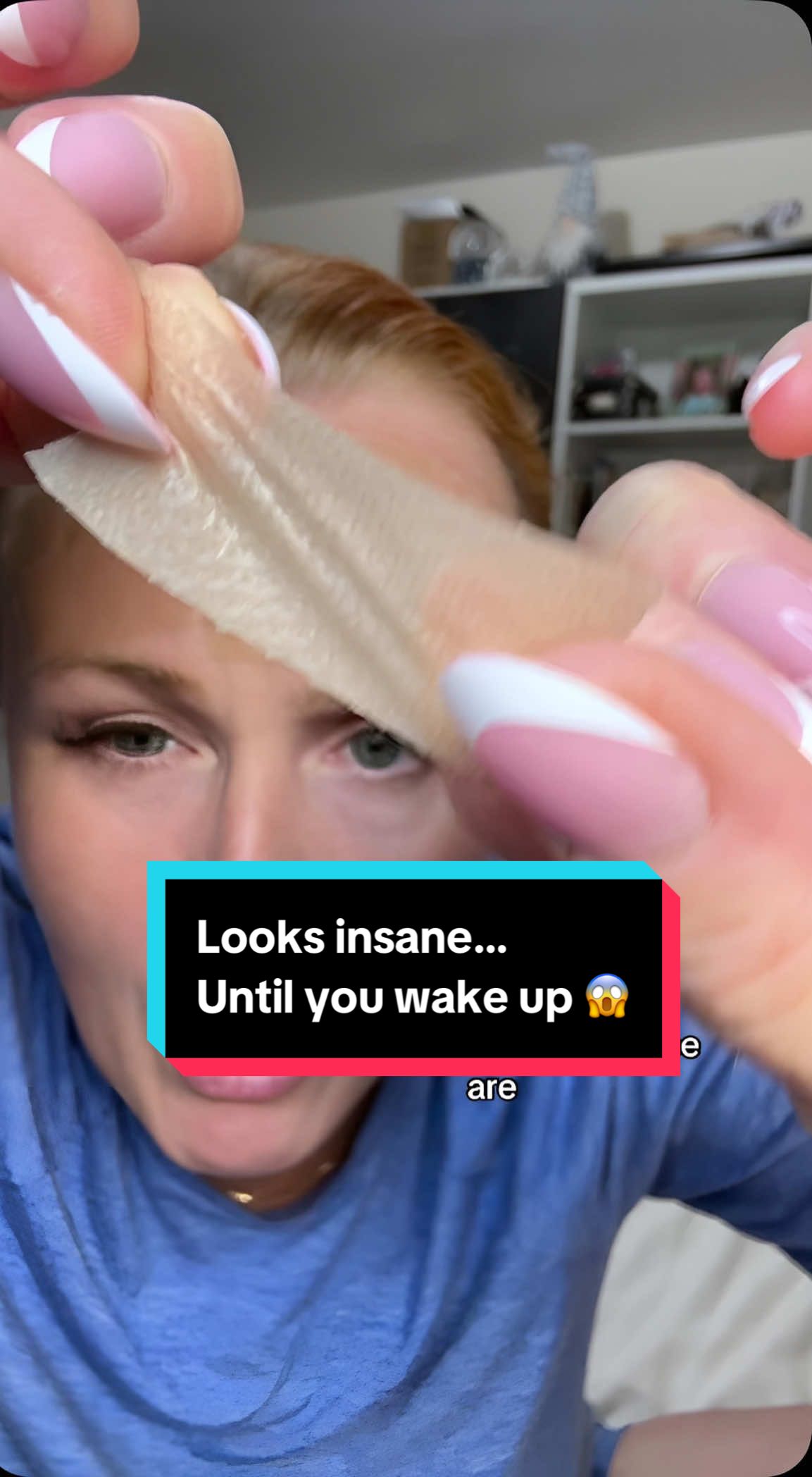 Facial lines tip: These scar sheets literally smooth my forehead in my sleep. #scarsheets  #OvernightFix #SkincareHack #TikTokMadeMeTryIt #BedtimeRoutine #WrinkleTape #GlowUp #SleepBeauty #AntiAgingHack 