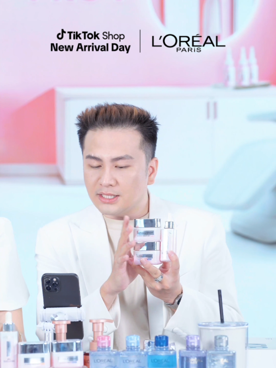 Bộ dưỡng sáng da L'Oréal Paris, dùng serum trước rồi dùng kem dưỡng, kiên trì mỗi ngày, sáng nhớ chống nắng bảo vệ da để nhanh thấy hiệu quả nha #lorealparis #lorealparis_vn #lorealparisvn #depdachieu #LorealParisNewArrivalDay #muataitiktokshop #goclamdep #reviewlamdep #tiktoklive #glycolicmelasyl #serummelasylhong #glycolicbright 
