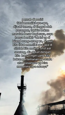 dari situlah aku tau membedakan pertemanan yg menilai dari harta dan percintaan yg hanya permainan bukan tulus dari hati dan tidak bisa menerima kita apa adanya. #OKTA21⚡️ 