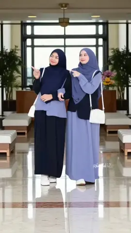 Mininos Nayla Dress Set Rompi | Setelan Gamis Luaran Daily Remaja Muslimah #dress #set #rompi #gamis #ootdfashion 