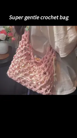 Click on the home page link to see more crochet gifts #crocheter #crochetlove #usa🇺🇸 #crochettutorial #crochetersoftiktok #crochetbag 