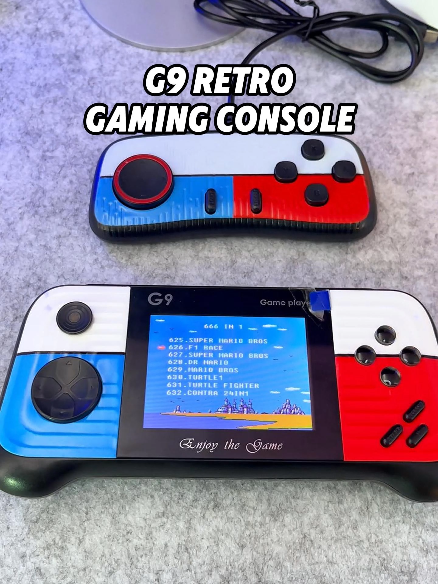 Mario, Contra, Tank Battle, Fishing, and 666 retro games in your hand – no WiFi needed!#BlueWow #keyboy #2000s #nostalgia #retroconsole #tiktokmademebuyit #consolegaming #bluewowg9 #gamer #fyp