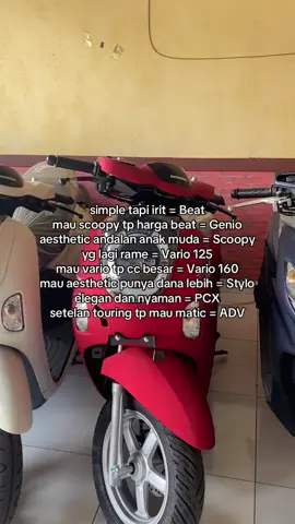 sesuai kebutuhan dan budget 🫰🏻 #promohondasamarinda #hondabeat #hondamotor 