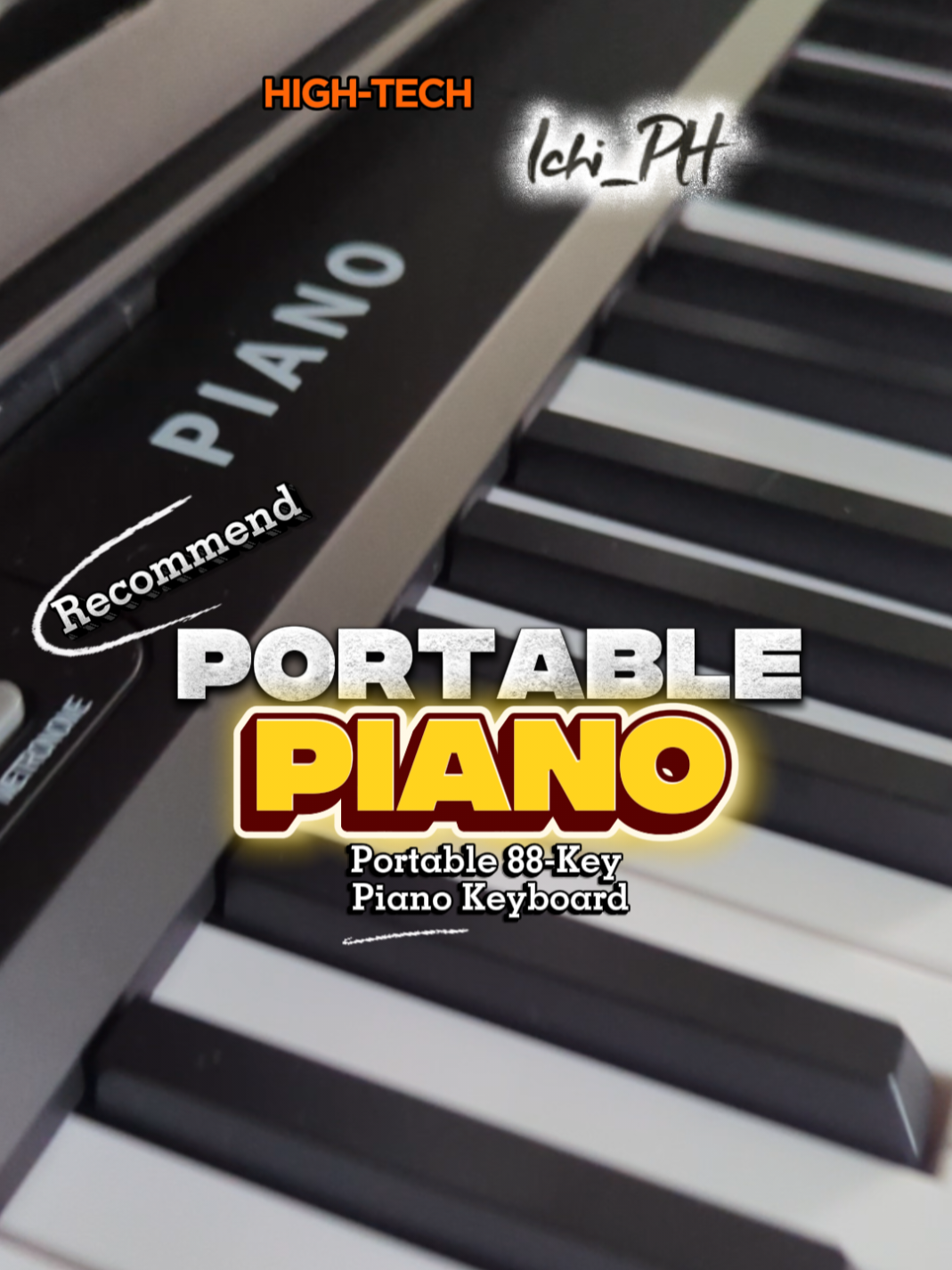 Portable 88-Key Piano 🎹 Perfect for Kids & Adults! Looking for a beginner-friendly piano you can take anywhere? ✨ The Black Charge 88-Key Portable Digital Piano is your perfect match! With full-size semi-weighted keys, 128 tones & rhythms, and a compact foldable design, it’s ideal for home, travel, or gifting. 🎁 🎶 Real piano feel 🎧 Headphone support for quiet practice 🔊 Speaker connection for powerful sound 🎄 Great Christmas or birthday gift! Take your music anywhere. Start playing today! 🎵 #PortablePiano #88KeyPiano #DigitalPiano #PianoForBeginners #MusicGift #piano #TikTokFindsPH #TikTokShopPH #FoldablePiano #keyboard  #BeginnerKeyboard #GiftIdeasPH #PianoTikTok #creatorsearchinsights 