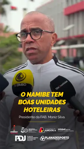 “Estamos preparados. E comprometidos.” O Presidente da Federação fala com clareza sobre o trabalho que está a ser feito para garantir que o Afrobasket 2025 no Namibe seja um exemplo para o continente. Vê. Partilha. O basquete angolano em festa. #AFROLOC #Afrobasket2025 #NamibeEmFoco #FederaçãoComFoco #DesportoÉPaís #AngolaAcredita