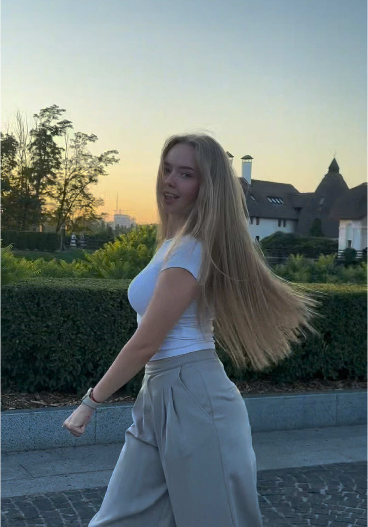 какой закат красивый🤭🫶🏻