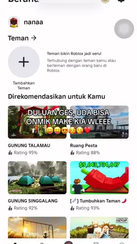 YUHUU ONMIK ONMIKK 🙊 #roblox #onmic #masukberandafyp #bisaonmic #fyppppppppppppppppppppppp #robloxgames 