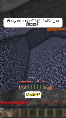 Can you escapo this Ender Dragon Prison? #Minecraft #minecraftbuilding #minecraftparkour #minecrafttutorial #fyp #viral #trending 