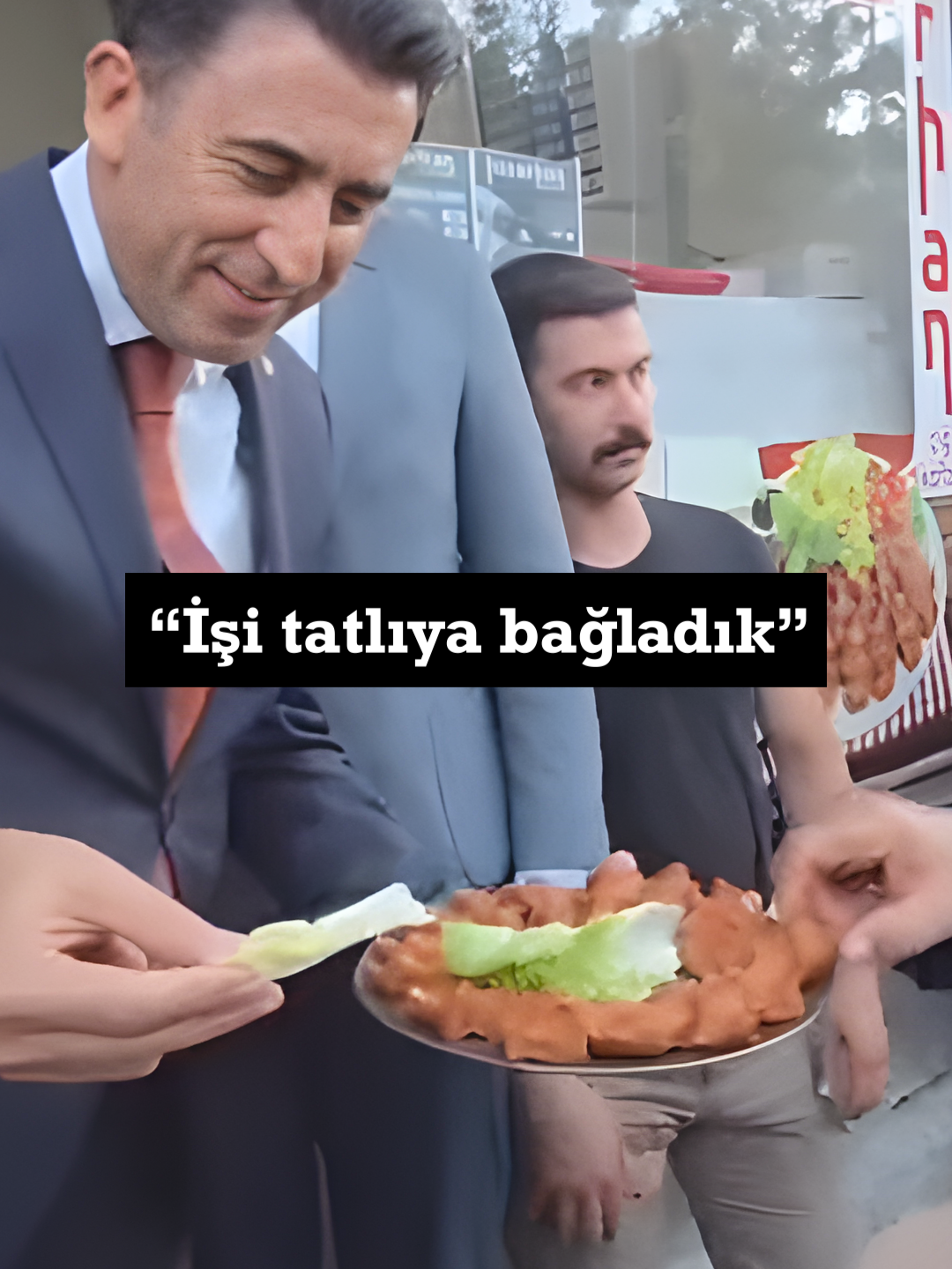 Şefik Aygöl: ''İşi tatlıya bağladık'' #çiğköfte #tuncelivalisi #tunceli #şefikaygöl