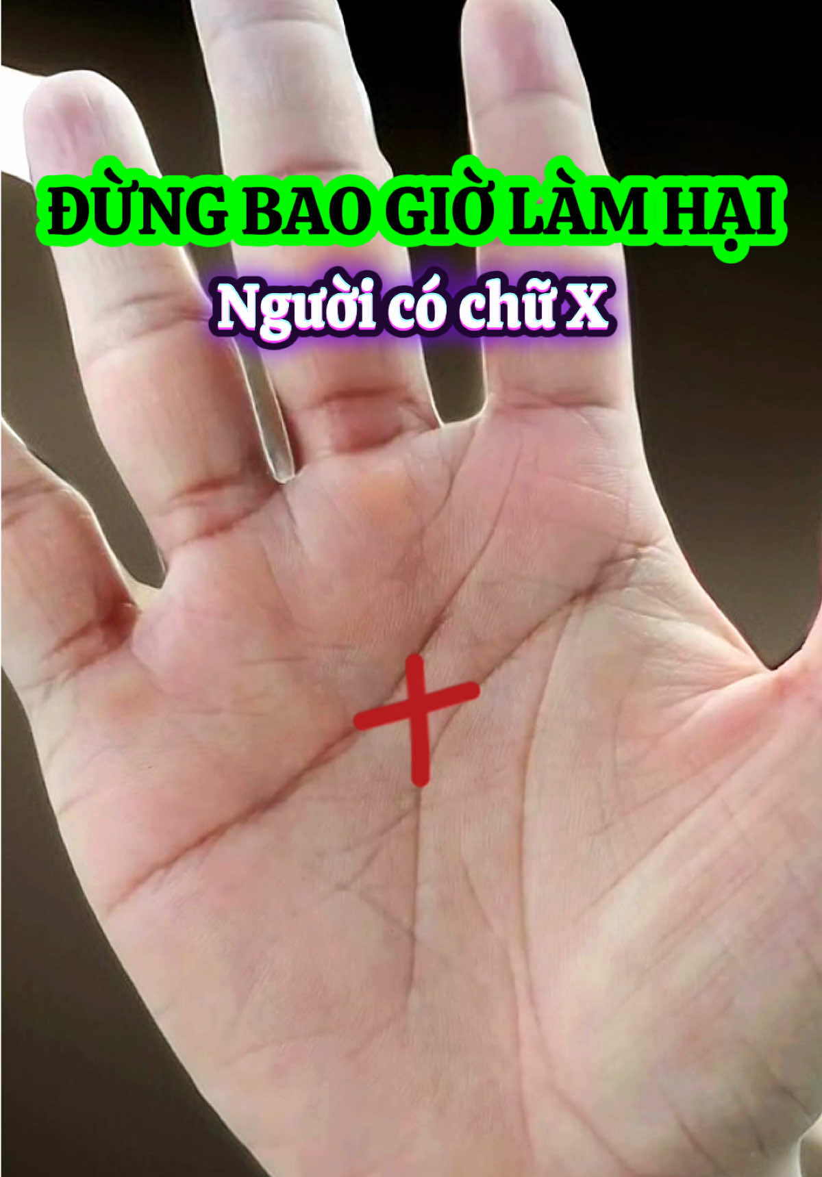 ĐỪNG BAO GIỜ LÀM HẠI NGƯỜI CÓ CHỮ X #vậnmệnhradio #xemboi #xemchitay 