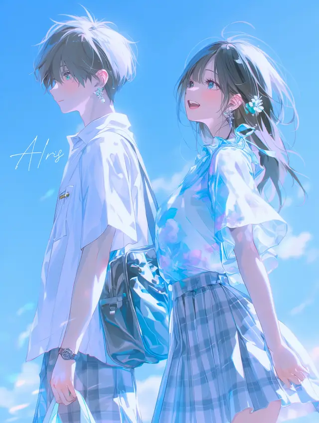 海、川、浴衣、日差し。  何気ない一瞬が、心に残ってる。 ── AI × Nostalgic × 透明感。 ┈┈┈┈┈┈┈┈┈┈┈┈┈┈┈┈┈┈┈ ※イラストはAIで生成したものです。 🎨 𝘎𝘦𝘯 𝘣𝘺 𝘈𝘐 /  𝘍𝘳𝘰𝘮 𝘑𝘗𝘕🇯🇵  🚨無断使用・転載・ｽｸｼｮ・ｱｲｺﾝ利用禁止 ━━━━━━━━━━━━━━━━━━ ⚠️𝗡𝗼⚠️ ↓↓ 𝗨𝗻𝗮𝘂𝘁𝗵𝗼𝗿𝗶𝘇𝗲𝗱 𝗨𝘀𝗲| 𝗥𝗲𝗽𝗿𝗼𝗱𝘂𝗰𝘁𝗶𝗼𝗻| 𝗦𝗰𝗿𝗲𝗲𝗻𝘀𝗵𝗼𝘁🚫 ┈┈┈┈┈┈┈┈┈┈┈┈┈┈┈┈┈┈┈┈ ⟡ DMs may not be checked regularly.    For serious inquiries only.  ━━━━━━━━━━━━━━━━━━━ #aiイラスト #カップル #恋愛あるある 青空 風景 高校生 恋愛