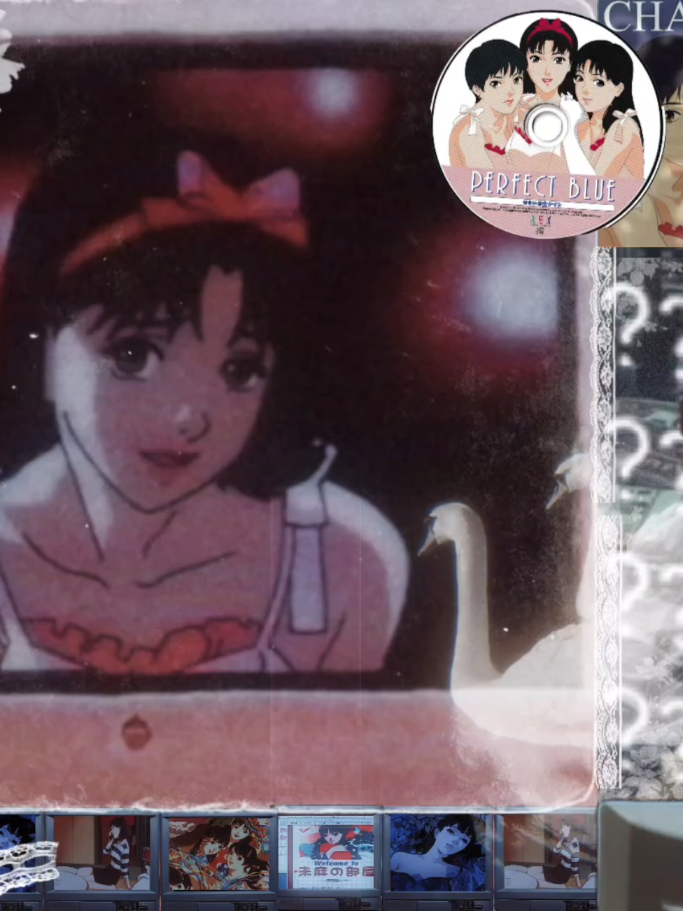 No, im the real thing. || ⋆｡𖦹°⭒˚｡⋆*ੈ✩‧₊˚||#perfectblue #mimaedit #moodboard #anime #physcologicalhorror #fyp #viral #blowthisup #1997  #CapCut || this movies such a good physiological horror movie, if you like lain you gotta watch it 😣