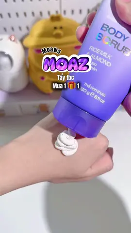 Tẩy tbc body Moaws moaz hỗ trợ dưỡng sáng da body #chamsocda #eherb #taytebaochet #taytebaochetbody 