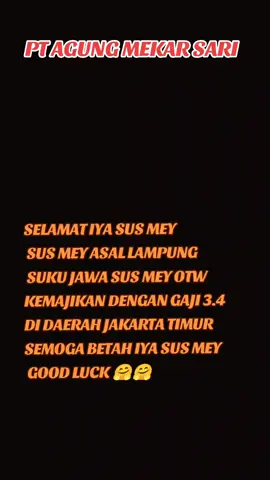 #babysitter  #penyalurtenagakerja #ptagungmekarsari #fypシ゚viral🖤tiktok #ikuttrend 
