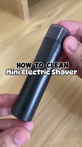 Replying to @Starmieee How to Clean Shaver? — Watch this video #shaver #minishaver #electricshaver 