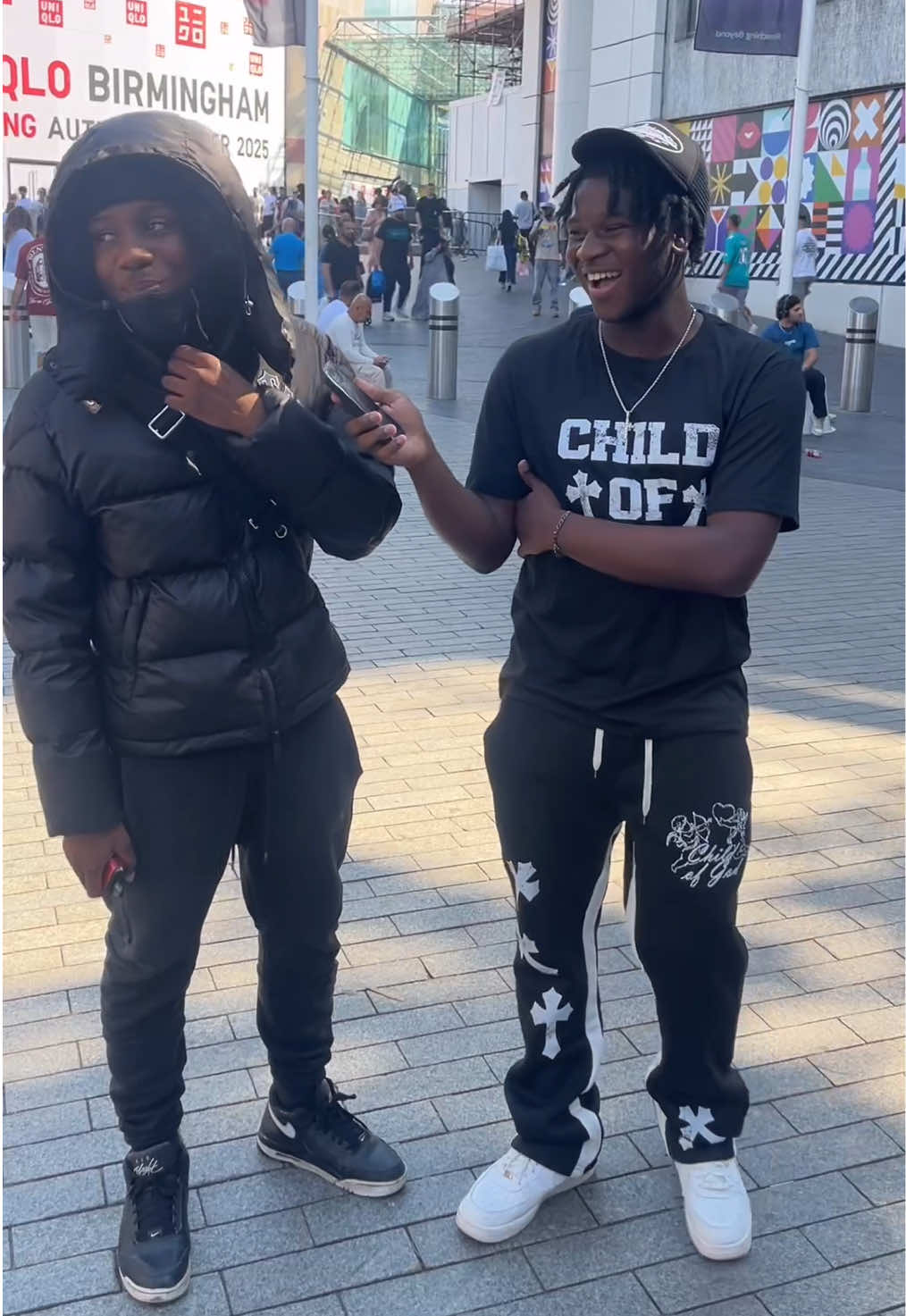 It was HOTT #shaqaloiii #fypシ゚viral #fyp #brum #publicinterview #blowthisupforme # #viral 