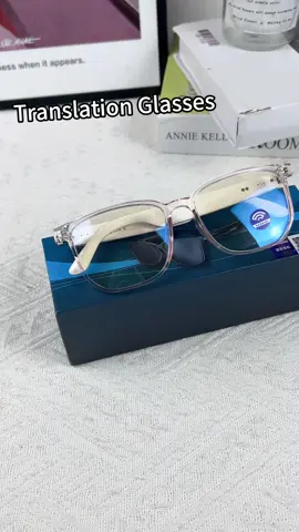This translation glasses is really cool.#TikTokShopHolidayHaul #TikTokShop #spotlightfinds 