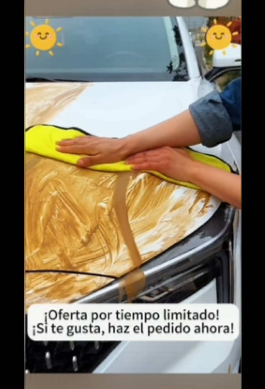 La toalla especial para lavar coches es ideal para limpiar el interior: no suelta pelusa ni daña la pintura del vehículo. También se puede usar para limpiar muebles en casa y realizar otras tareas de limpieza.#tiktok #tiktokshop 