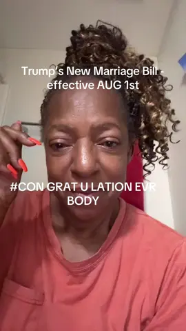#MARRIAGE LAW BILL EFFECTIVE AUG 1st #CONGRATS EVERYBODY