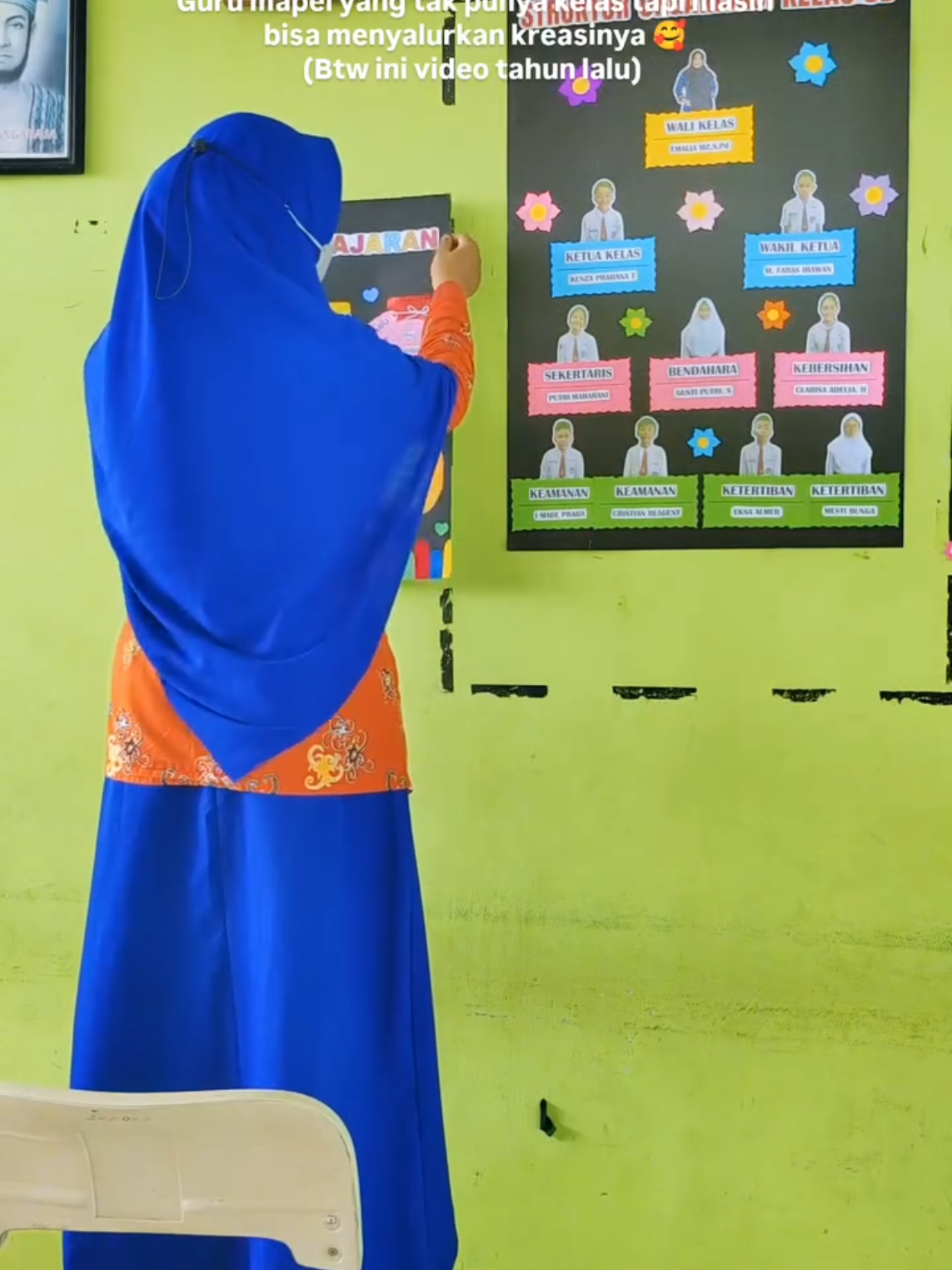 Posting setahun kemudian 😁 #dekorasikelaskreatif #dekorkelas  #gurusd  #gurukontenkreator  #gurukontenkreatorpendidikan 