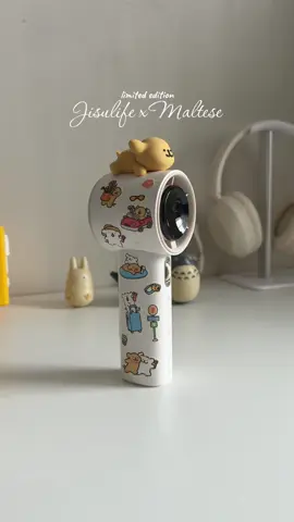 I finally got this Jisulife X Maltese Limited Edition Jisulife Pro1 🫶🏻🥰 very cutesy @Jisulife-PH #jisulifexmaltese #jisulifemaltese #jisulifepro1 #jisulife #jisulifeminifan #turbofan #minifan #handheldfan #portablefan 