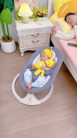 Nôi điện tự động cho bé ngủ. Ghế rung tự động cho bé sơ sinh nằm có điều khiển từ xa tăng chỉnh 5 chế độ. Kết nối bluetooth nghe nhạc. #xuhuong #noidien 