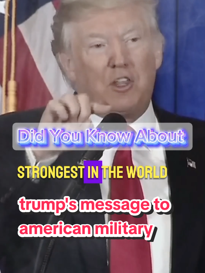 Did You Know About American Military 🎖️🪖 #trumpsupporters #donaldtrump #motivation #trumpquotes 