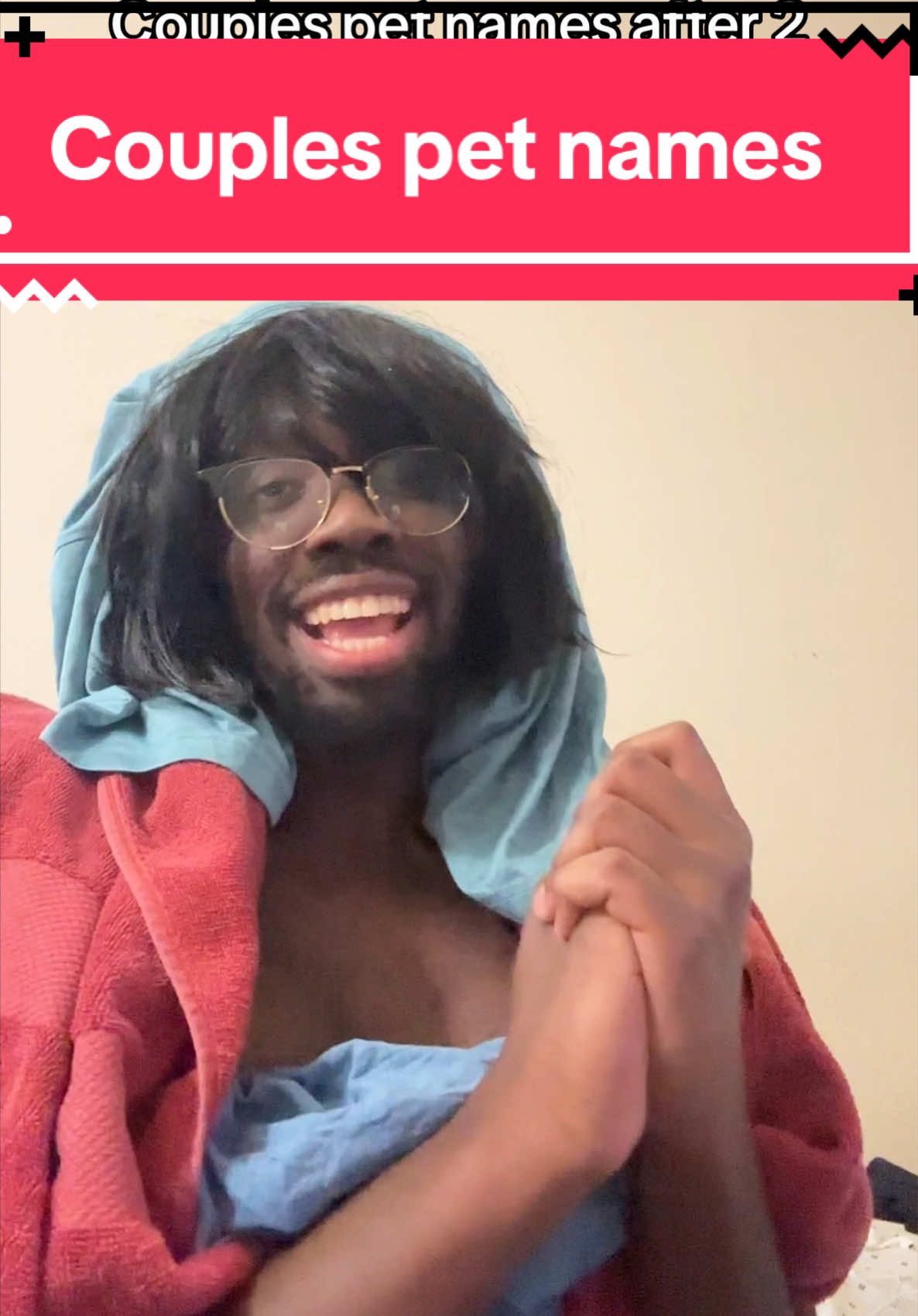Couples pet names after 2 years #fyp #comedy #skit 