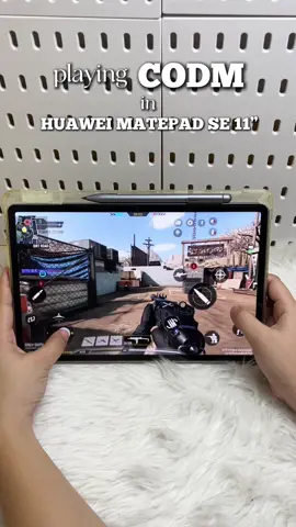play codm in my huawei matepad se 11 inch! 💖📱 #huaweimatepad #huaweimatepadse11 #huawei #tablet #matepadse11 #codm #play #game 