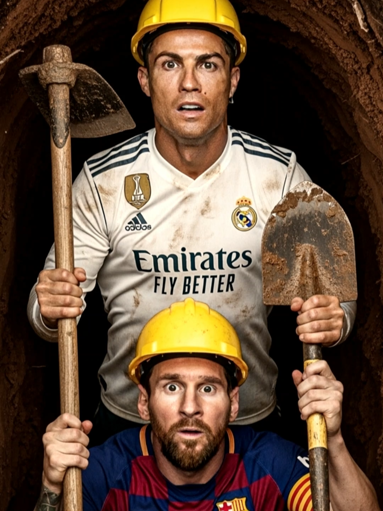 Ronaldo & Messi’s Wooden Car Mocked… Until They Found TREASURE! 🚗💎 #ronaldo  #messi  #treasurehunt  #footballcomedy  #luxurycar 