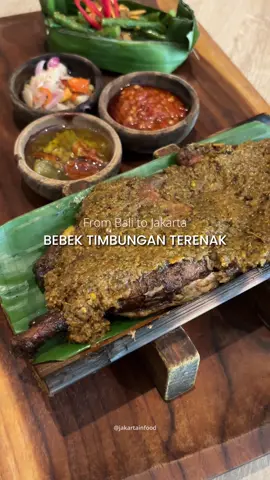 From Bali to Jakarta, Bebek Timbungan Terenak #jakartainfood #fyp 