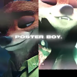 Nick Wilde is like the boy on the poster :3 || #zootopia #zootopia2 #NickWilde #nickwildeedit #ae #aftereffectsedits #mzrx #mzrxae #fyp #foryou