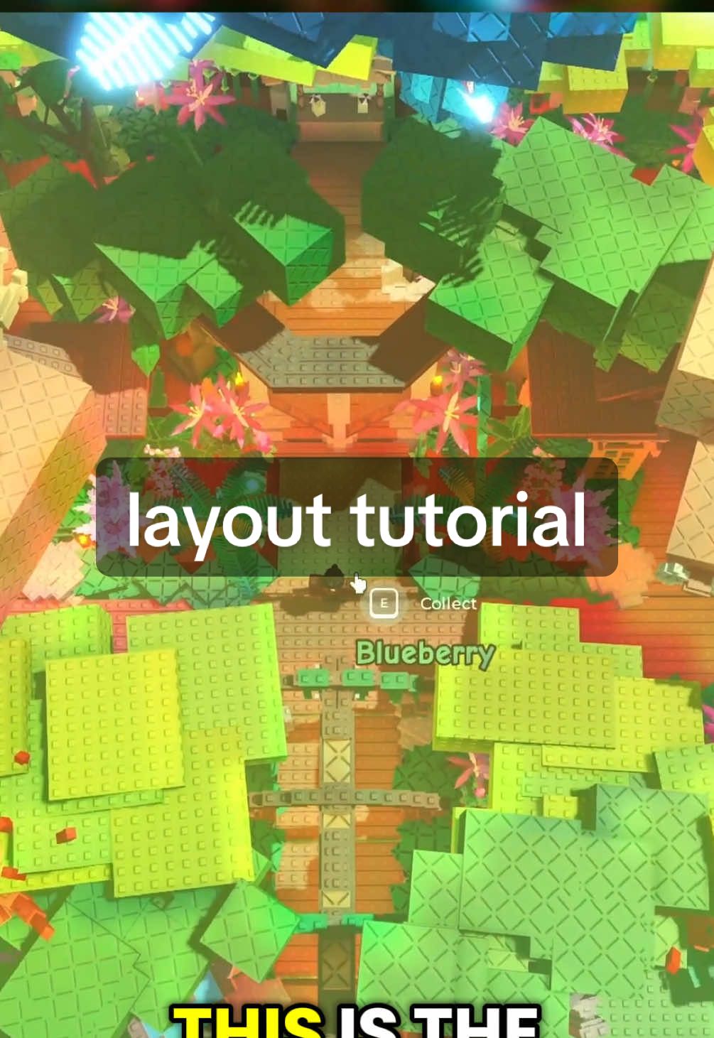 grow a garden layout tutorial | #growagarden #gag #fyp #robloxfyp 