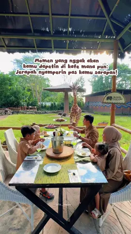 Booking disini lebih murah!! ✨🦒 Nginep disini, bisa makan bareng jerapah 🦒 #puncak #royalsafarigarden #royalsafarigardenpuncak #dineinwithgiraffe #makanbarengjerapah 