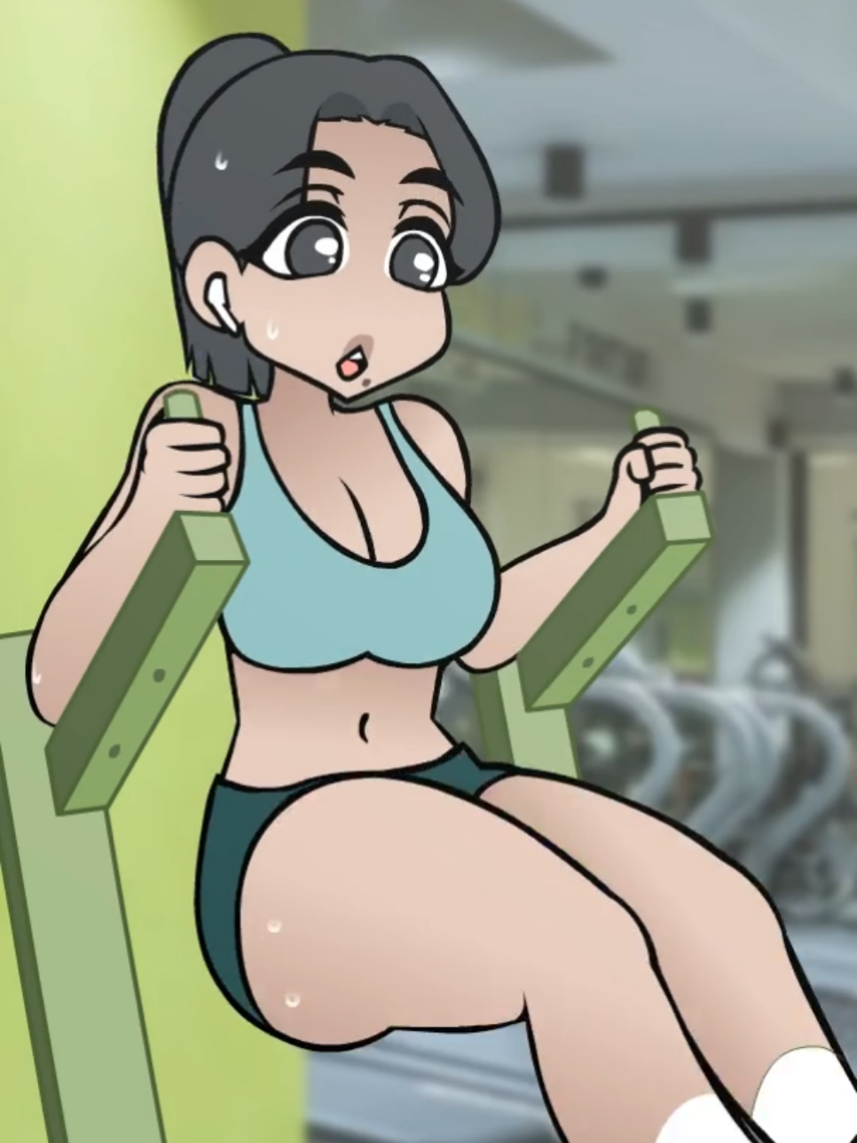 Male vs Female Motivation 🏋🏻 Support me: Patreon in bio ❣️  #funny #animation #funnyvideo #funnytiktok #animationmeme 