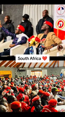 Thank you comrades in South Africa for welcoming our leader massively ❤️