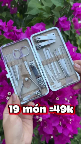 # Dụng cụ bấm móng tay 19 món##sét bấm móng tay##phượng săn sale 7979##