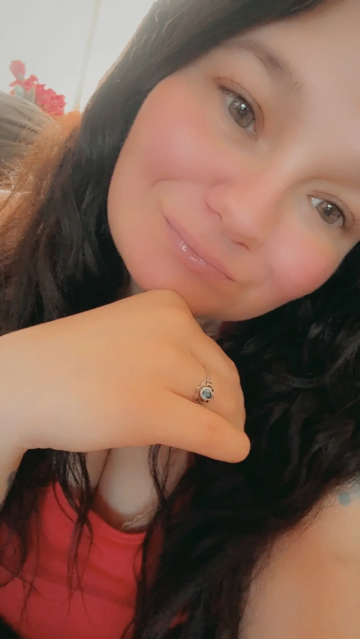 If only I was happy enough to actually smile… apparently smiling helps.. 🤷🏻‍♀️#depression #fyp #smileonceinawhile #sad #smile 