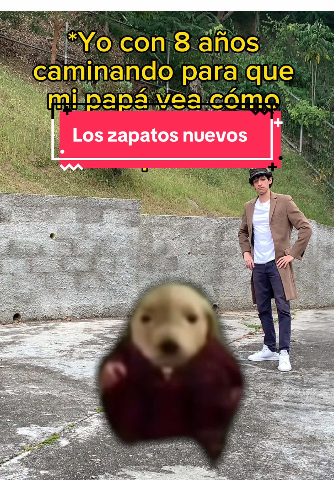 Yo con 8 años: “Voy a correr para ver si son rápidos los zapatos 😎”/ ig: pablo.el.genial  #pabloelgenial #humor #shitposting #zapatos 
