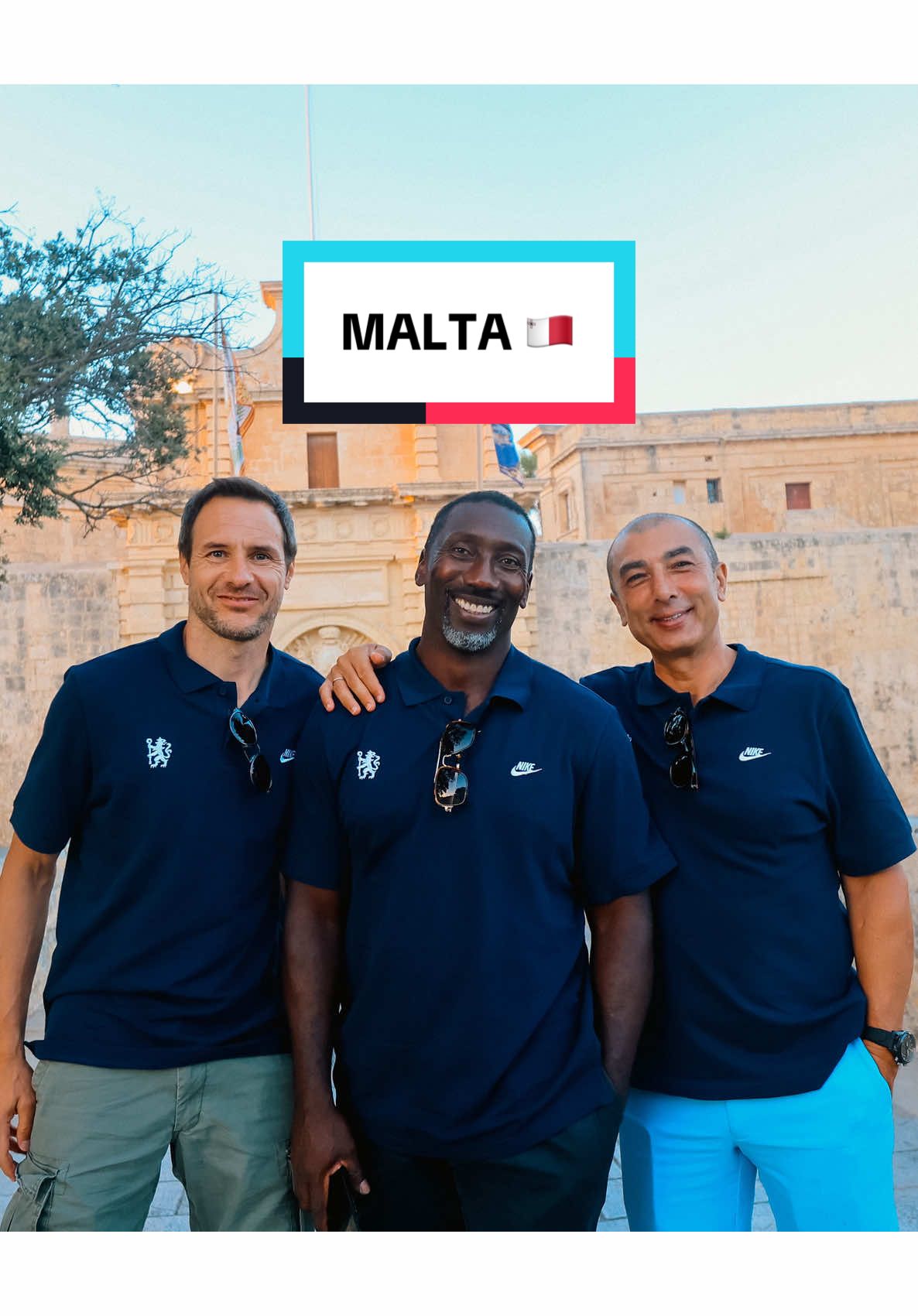 Exploring Malta. 🇲🇹 Tickets are on general sale for our two @visitmalta home matches in August — be there! 🫵 #ChelseaFC #CFC 