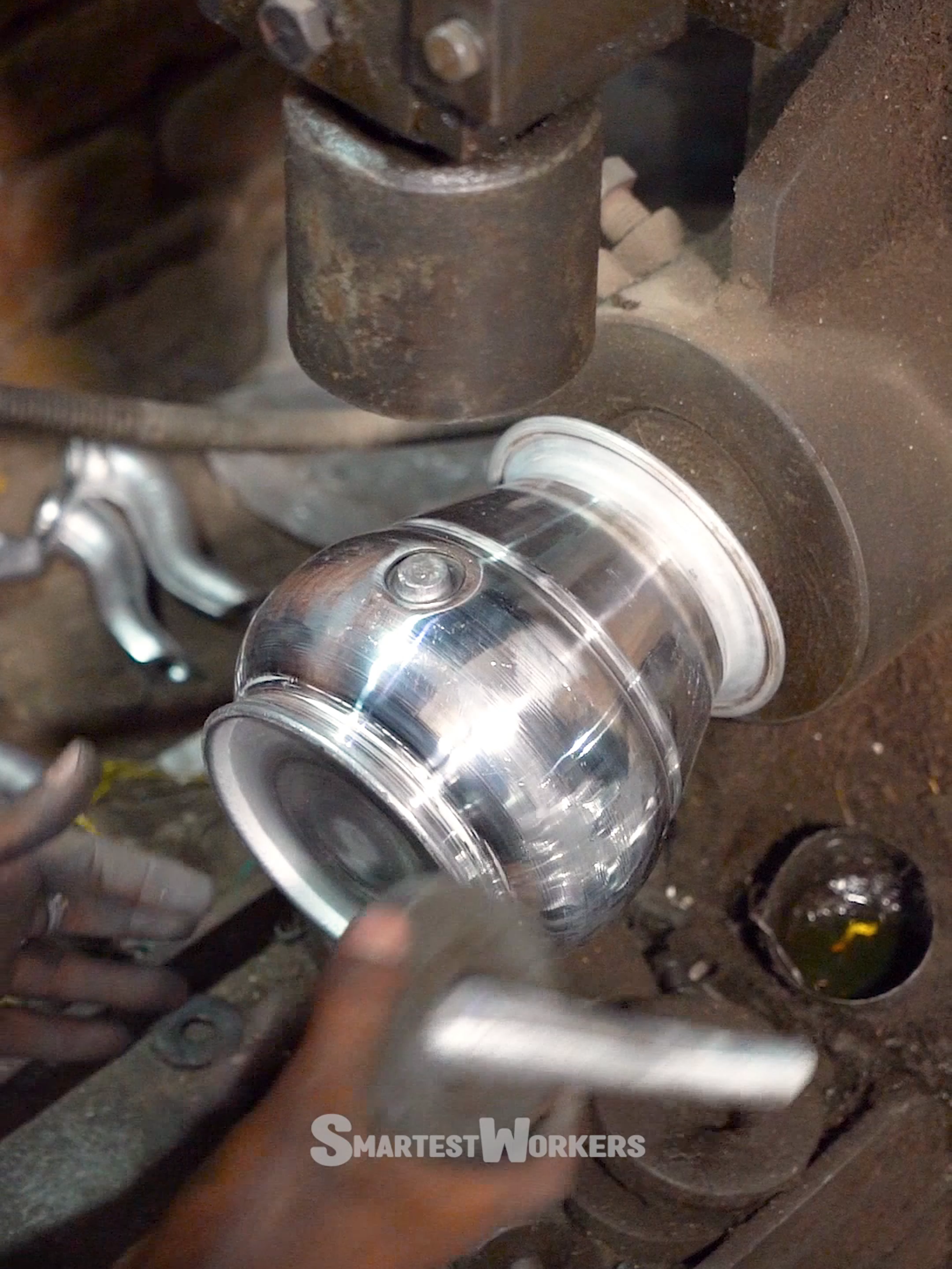 Mass Production Process of Silver Steel Lota